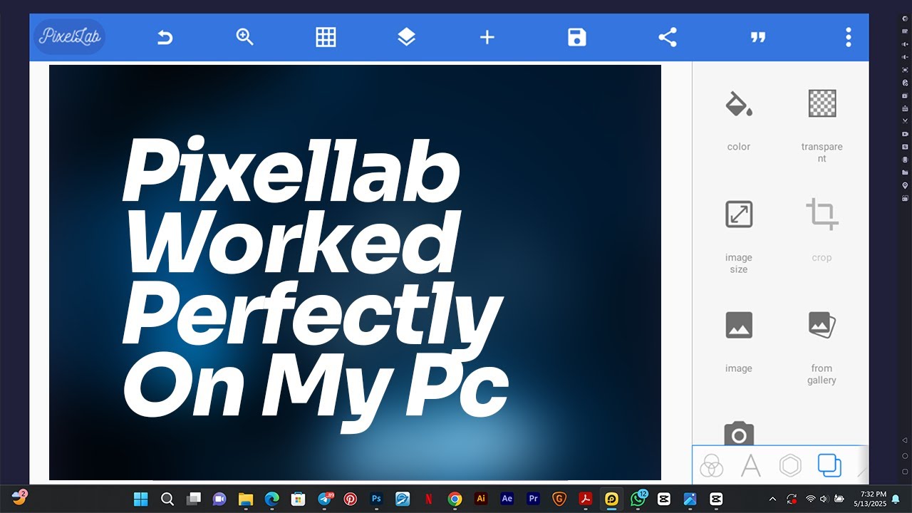 Как идеально установить Pixellab на ПК БЕСПЛАТНО (подробное руководство) | Скачать приложения And...
