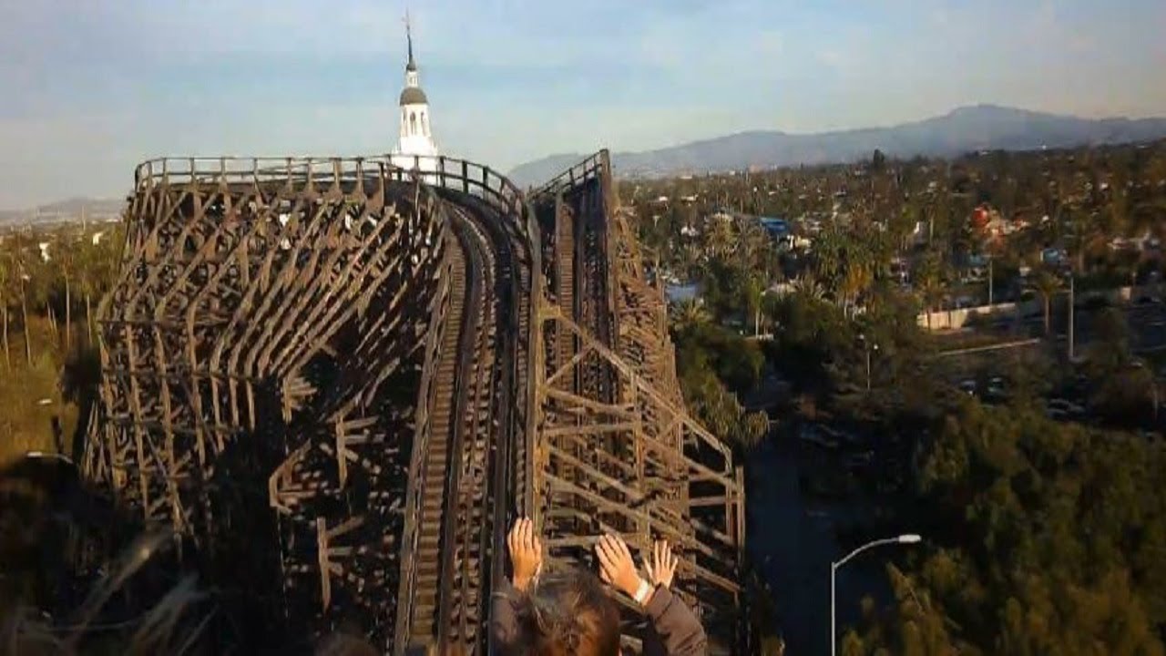 GhostRider - Knott's Berry Farm - Back Row (4K HD POV) - November 2022