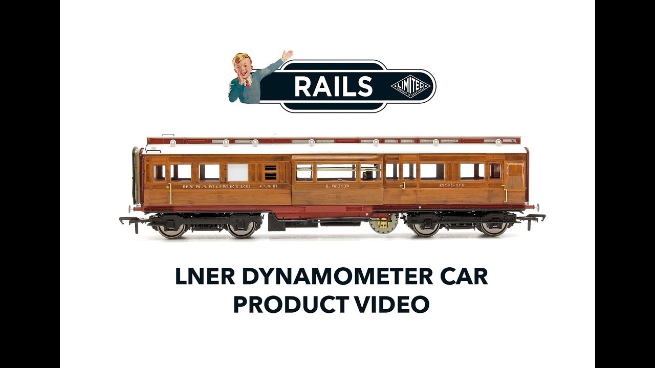 Rails Limited OO Gauge LNER Dynamometer Car by Rapido