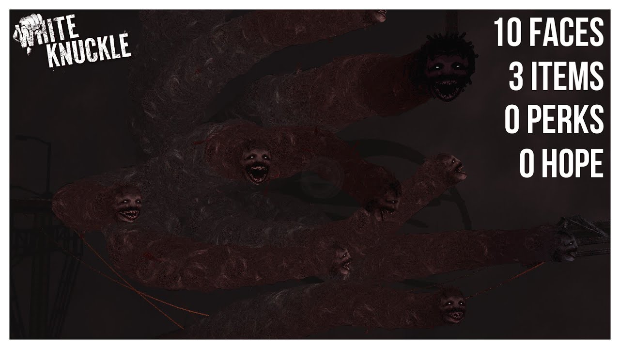Can I Beat The Abyss with 10 FACES Chasing Me in White Knuckle?