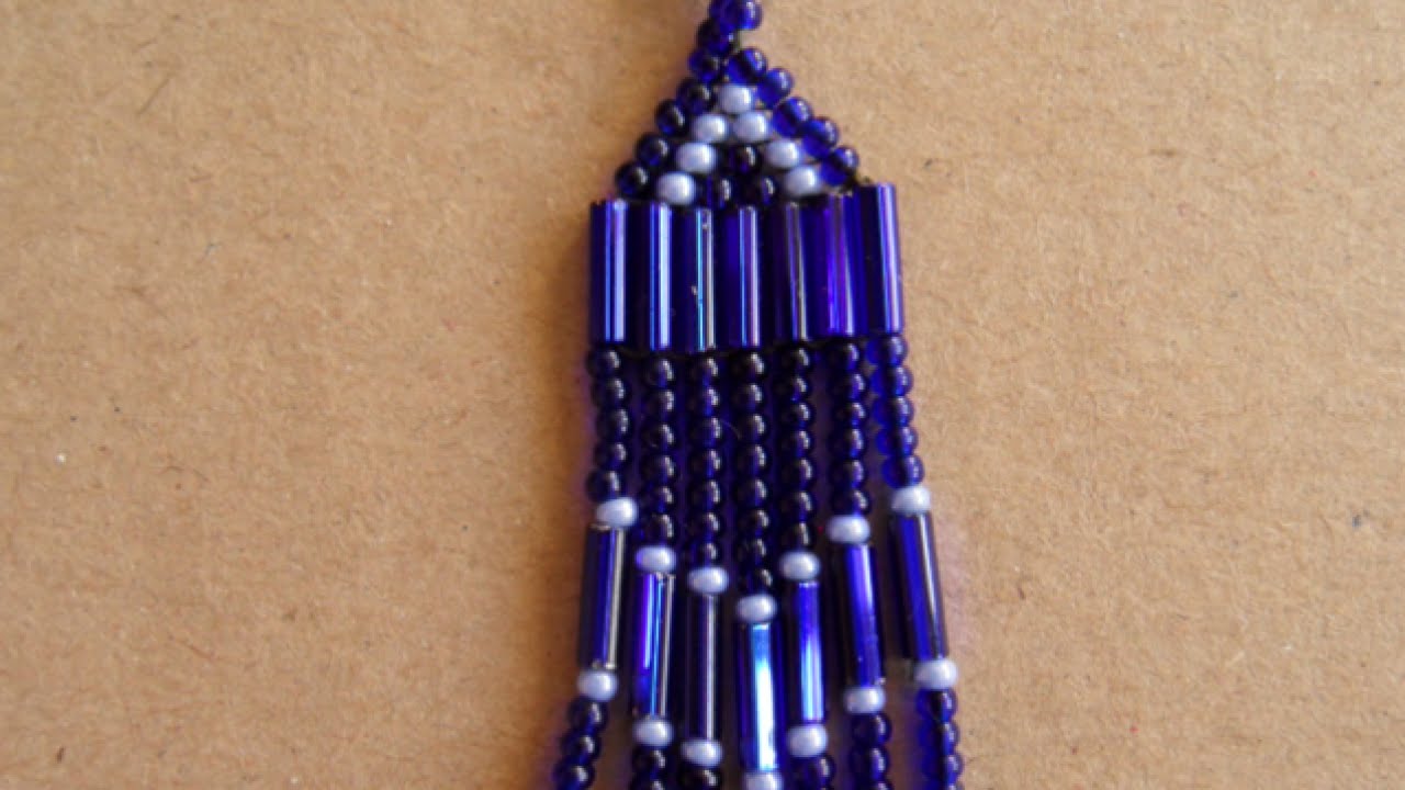 How To Make Fun Bugle Beaded Fringe Earrings - DIY Style Tutorial - Guidecentral