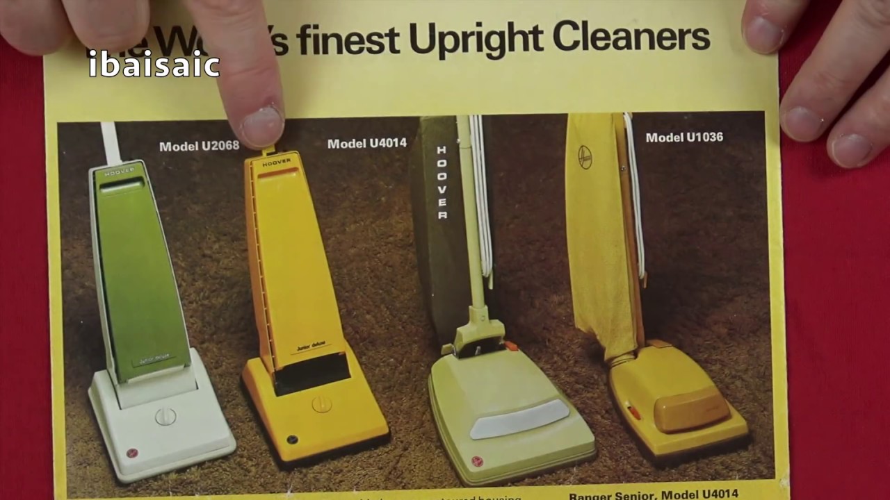 ibaisaic's Video Advent Calendar December 5th 2018 Vintage Hoover Vacuum Cleaner Brochures