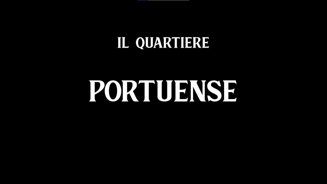 IL NOSTRO OMAGGIO AL QUARTIERE PORTUENSE 💚🔝🔝