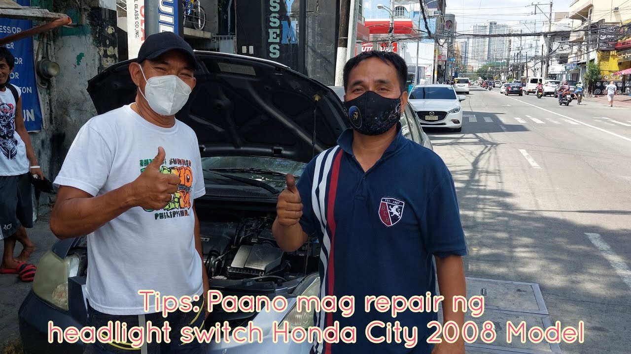 Tips: Paano mag repair ng headlight switch Honda City 2008 Model