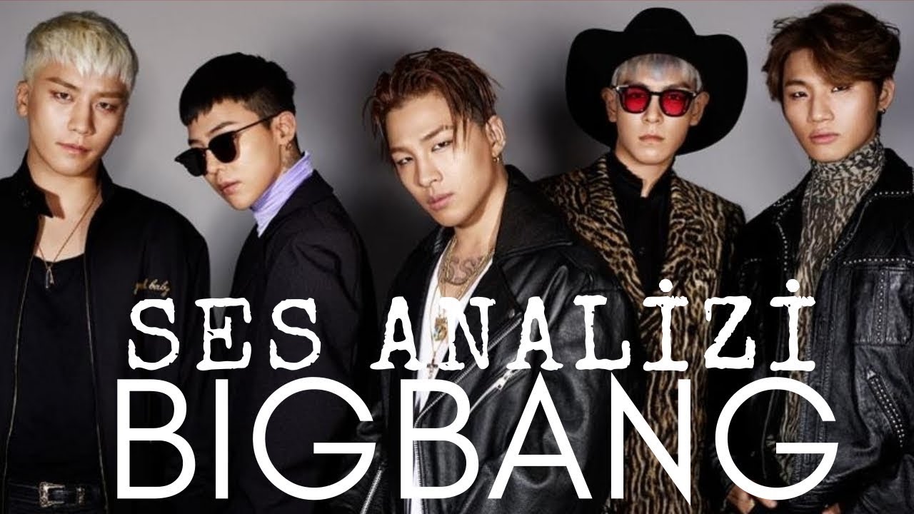 Анализ голоса Bigbang (просто чудо дизайна)