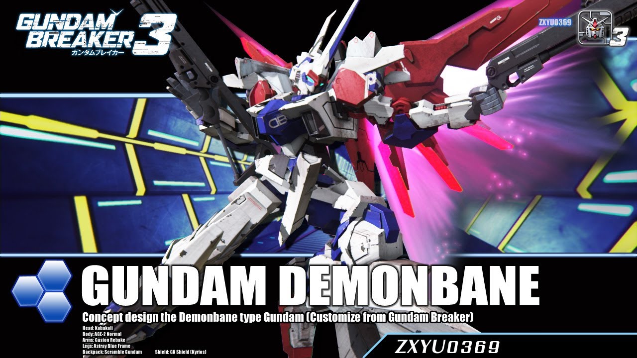 [PS4] Gundam Breaker 3 : Gundam Demonbane
