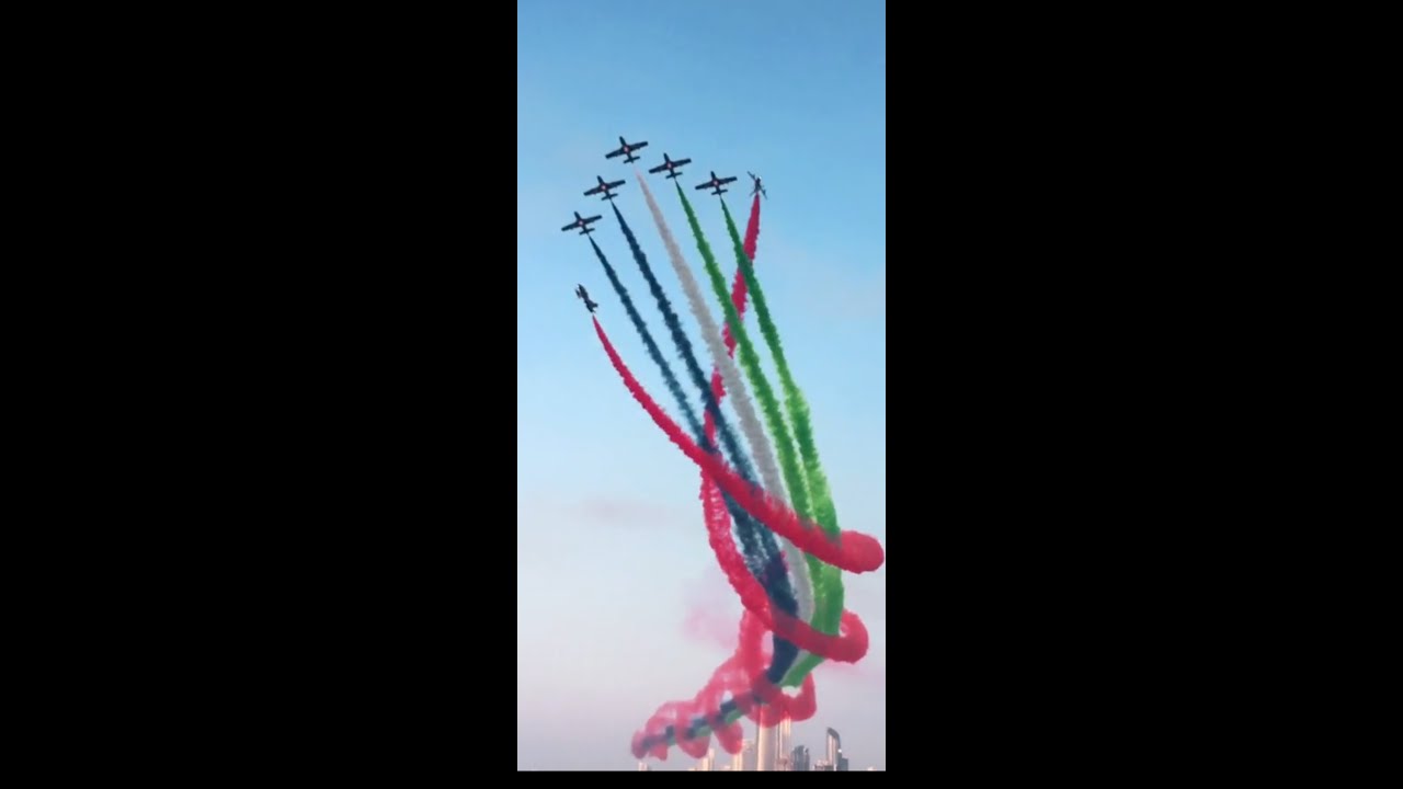 UAE Air Show #uae #dubai #beautiful #uaeairshow #airshow