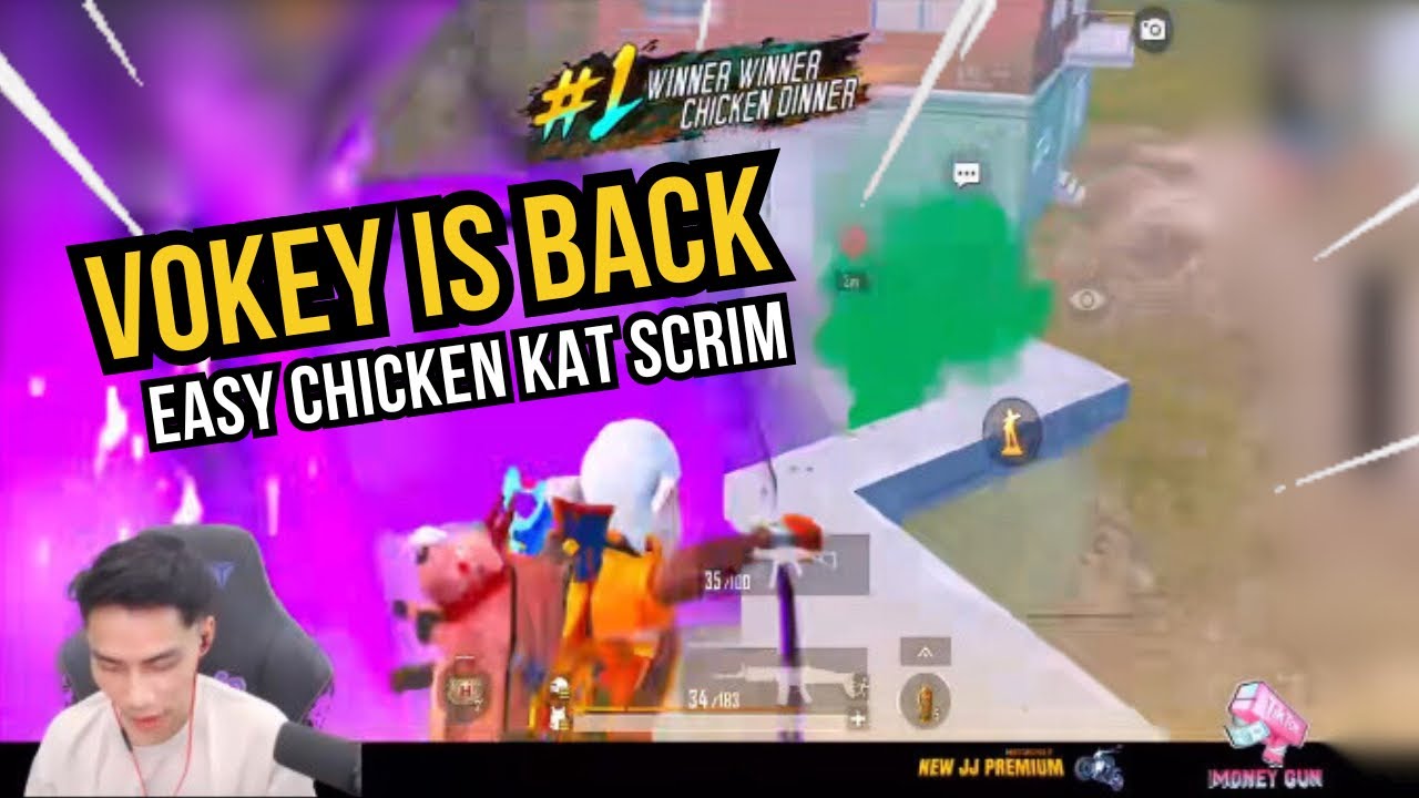 VOKEY IS BACK EASY CHICKEN KAT SCRIM 😱🥶