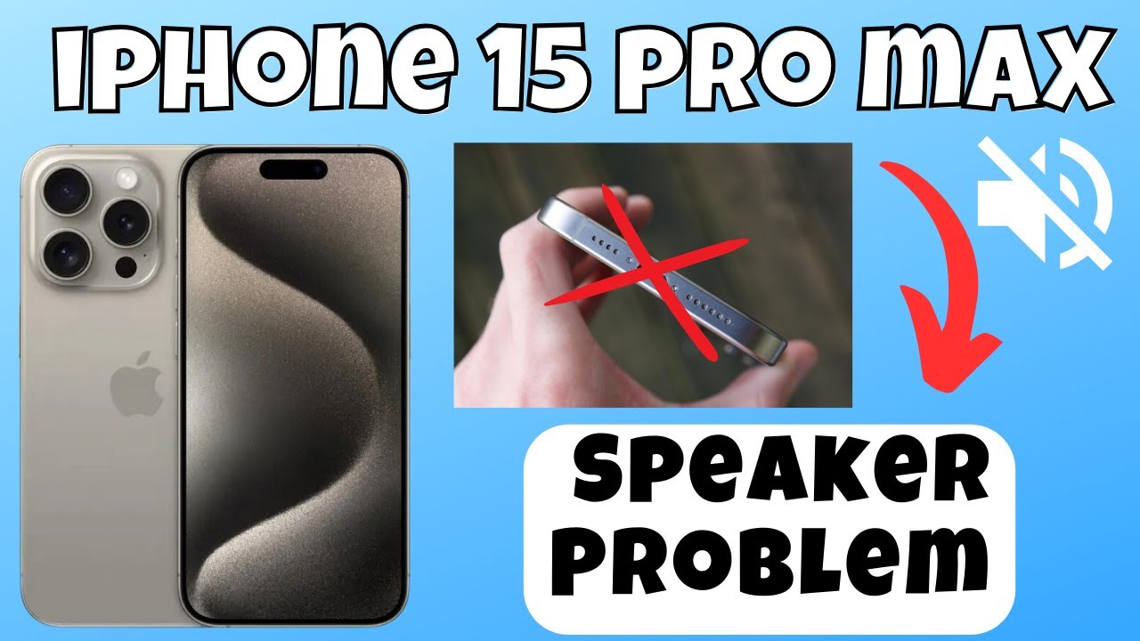 Как исправить проблему с динамиком на iPhone 15 Pro Max || Исправлена ​​проблема с отсутствием зв...