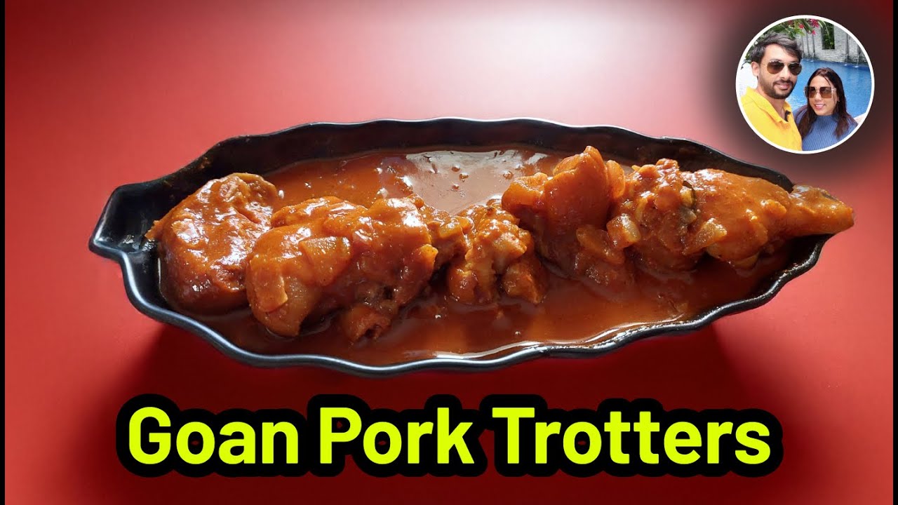 how to cook Goan Pork Trotters recipe by  my Masi/Goan Pork trotters recipe/Goan Pork Paya recipe