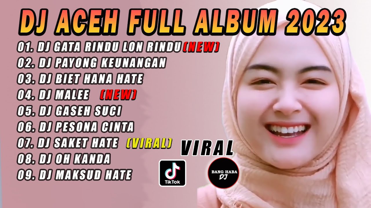 DJ ACEH FULL ALBUM - DJ GATA RINDU LON RINDU FULL BASS VIRAL TIKTOK TERBARU 2023
