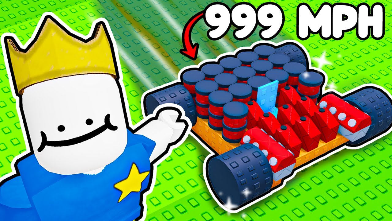i built the FASTEST CAR in roblox build a car...