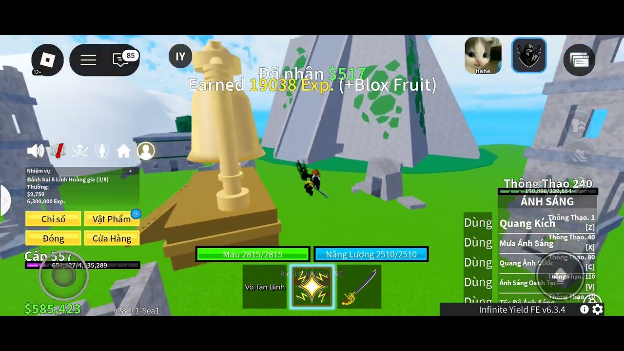 Blox fruit hack