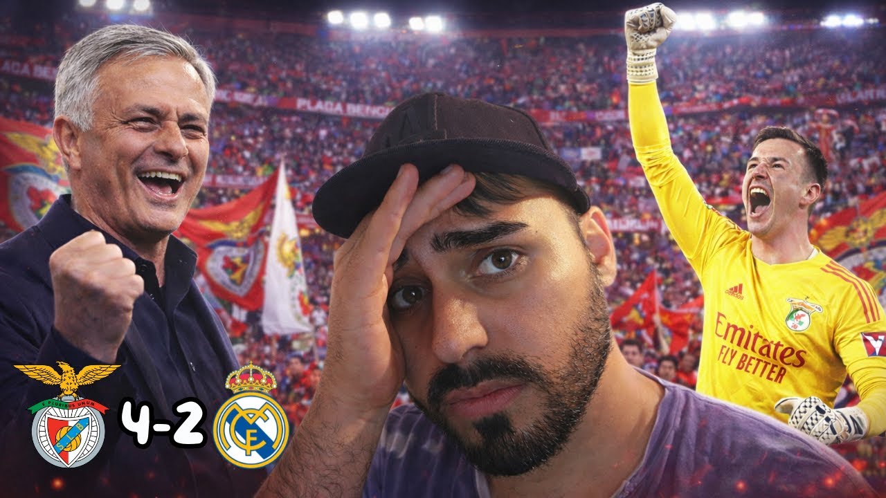 😳 Mourinho hizo de las suyas | Benfica 4 - 2 Real Madrid