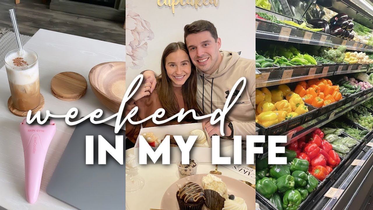 VLOG | Workouts, Cake Tasting, Grocery Shopping, Physical Therapy, GRWM, Unboxings!