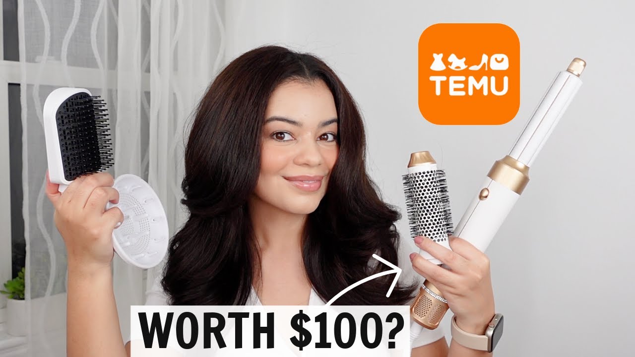MOST EXPENSIVE HAIR TOOL ON TEMU! 😱 WORTH $100?!
