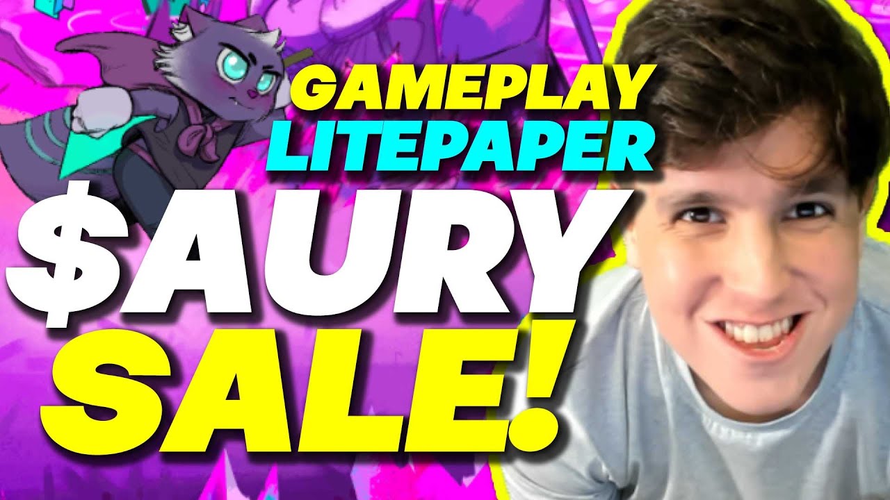 AURORY TOKEN SALE, GAMEPLAY FOOTAGE, LITEPAPER! EVERYTHING YOU NEED TO KNOW!! BULLISH ON $AURY TOKEN