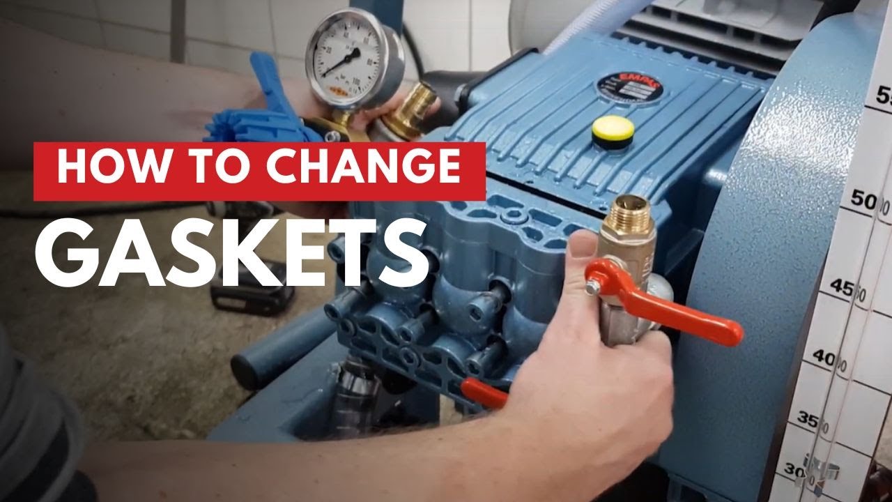 How to change gaskets | Empas spraying trolley
