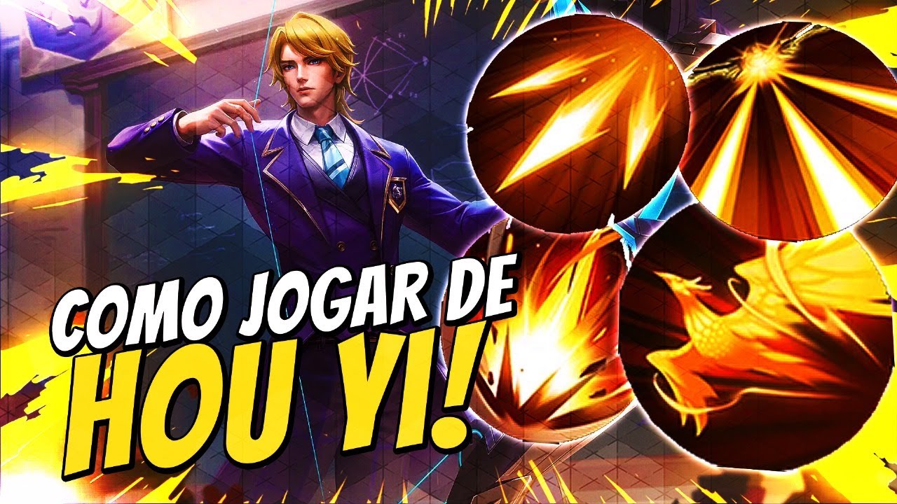 COMO JOGAR DE HOU YI - HONOR OF KINGS