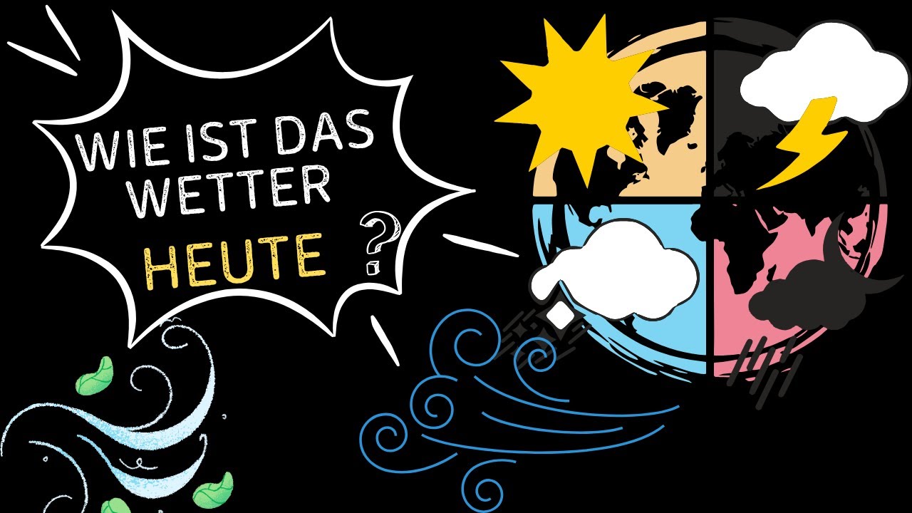 Wetter Song mit Text zum Mitsingen Weather song in German