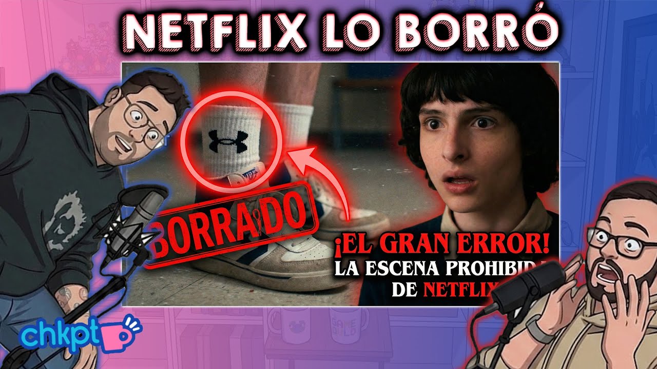 Lo que Netflix intentó borrar de  Stranger Things  y su gran error,  de locos!