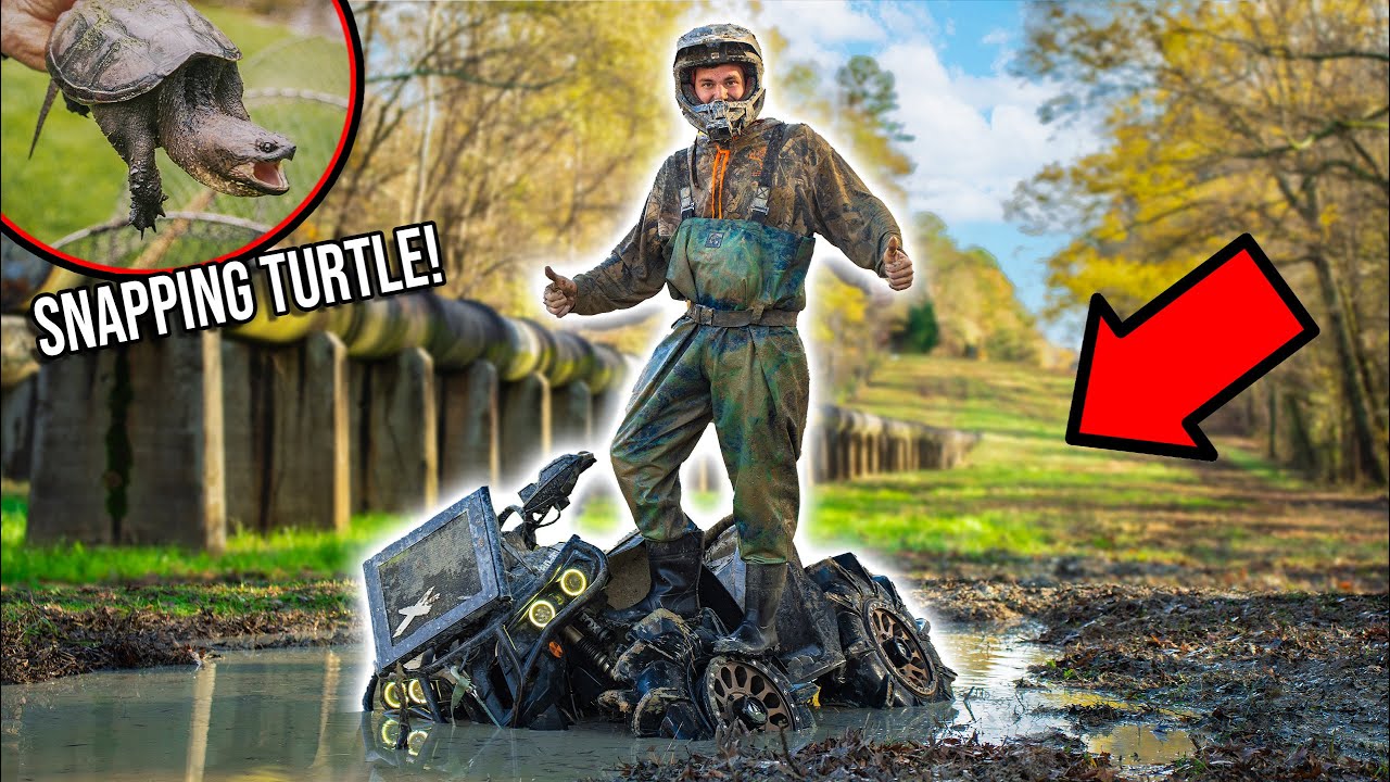 Abandoned Pipeline Trails RUINED My Day | *Snapping Turtle*