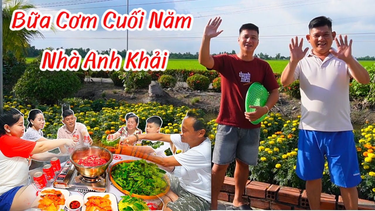 Về Nhà Anh Khải Chị Ly Cả Nhà Được Đãi Món Tủ • Bữa Cơm Những Ngày Cuối Năm Cũ | DMT