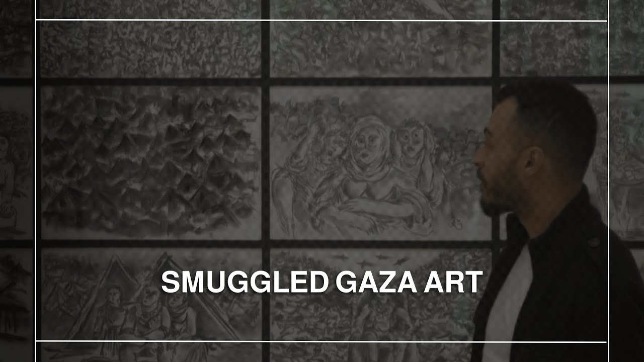 Palestinian artists' works smuggled from Gaza showcased in Amman's Darat Al-Funun