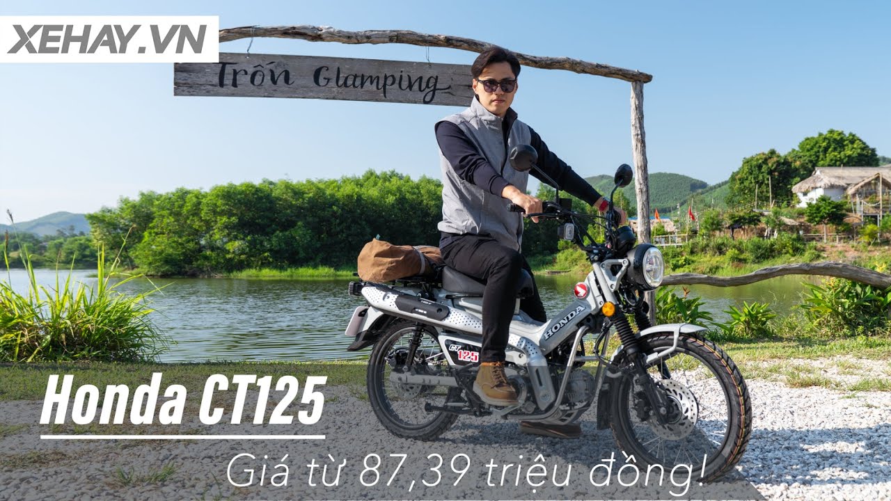 Đánh giá Honda CT125 - Đồ chơi mới cho anh em mê xê dịch: Giá từ 87,39 triệu đồng |XEHAY.VN|