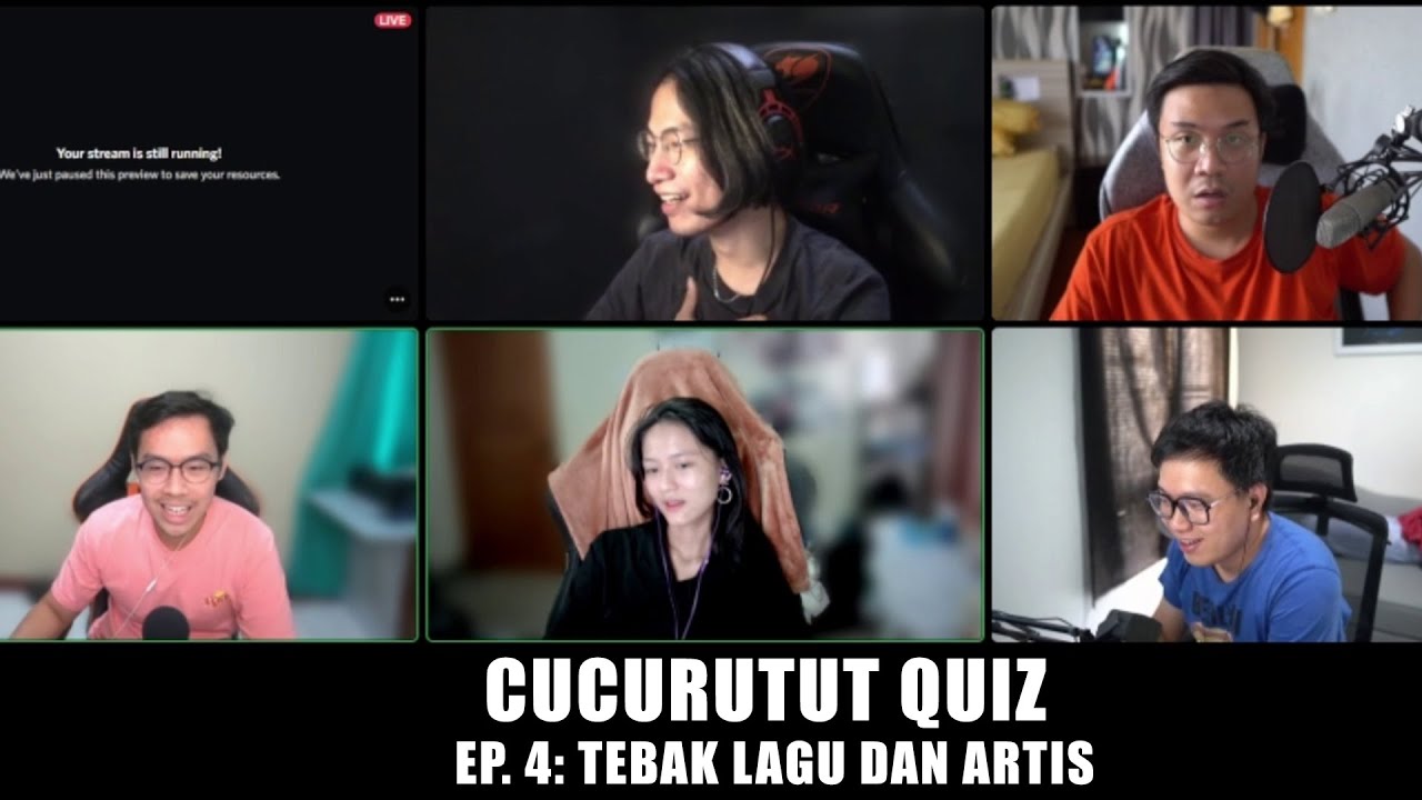 BISA TEBAK LAGU ATAU ARTIS INI GAK? - CUCURUTUT QUIZ #4