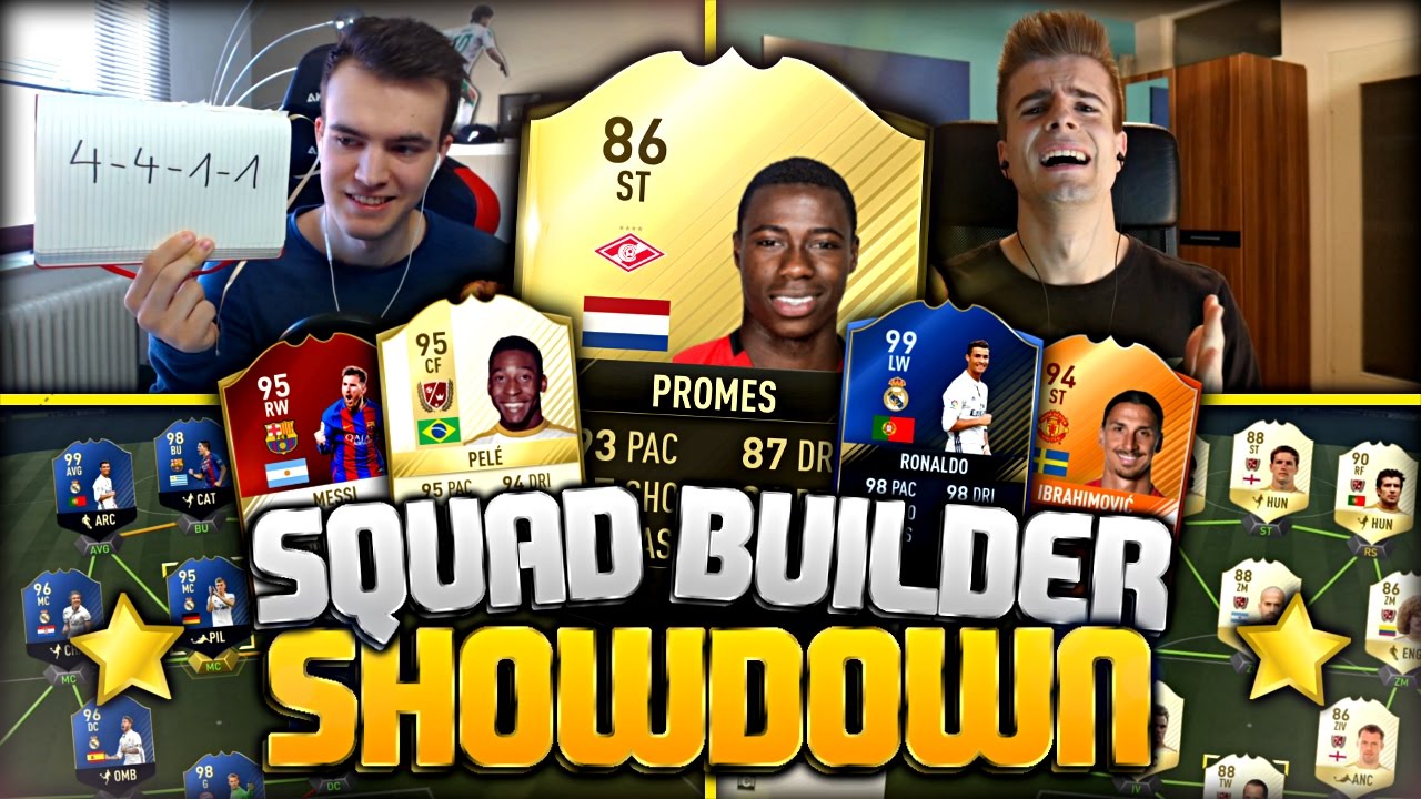 FIFA 17: PROMES FULL SPECIAL CARD SQUAD BUILDER SHOWDOWN