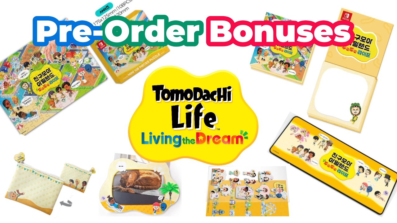 Informacje o przedsprzedaży i bonusach dla Tomodachi Life: Living The Dream!
