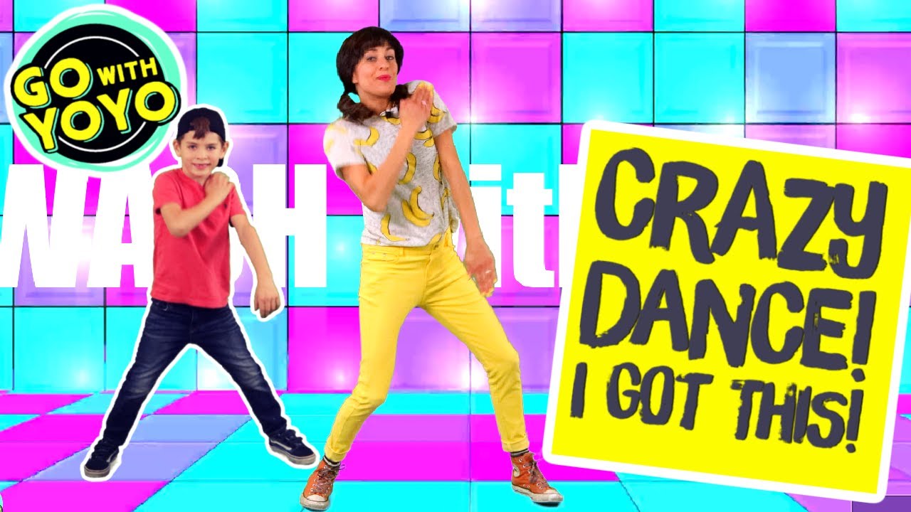 Dance For Kids! Super FUN Dance Workout! Go with YoYo