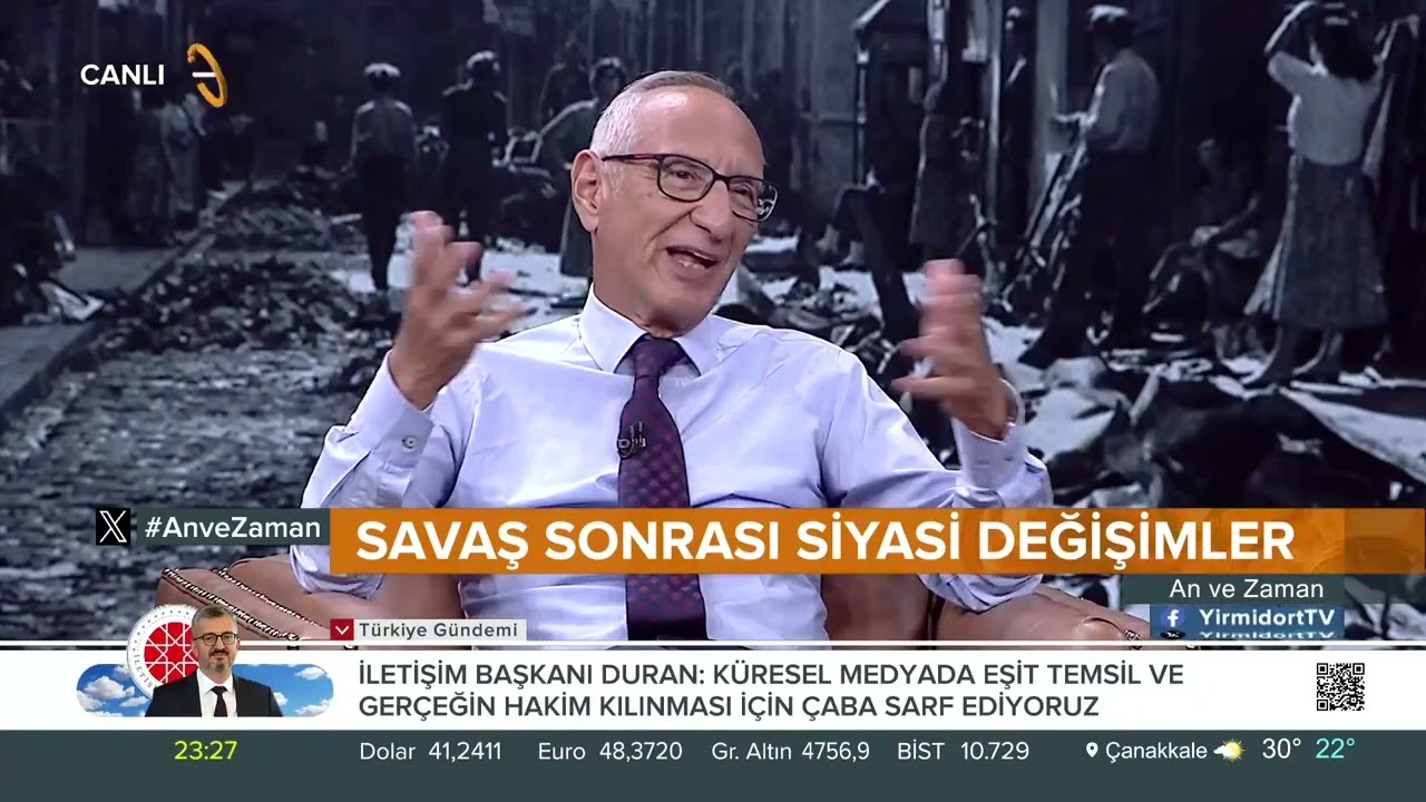 Cemil Koçak TV Programları - 6 Eylül 2025, TV 24, An ve Zaman, Özgenur Reyhan Güler