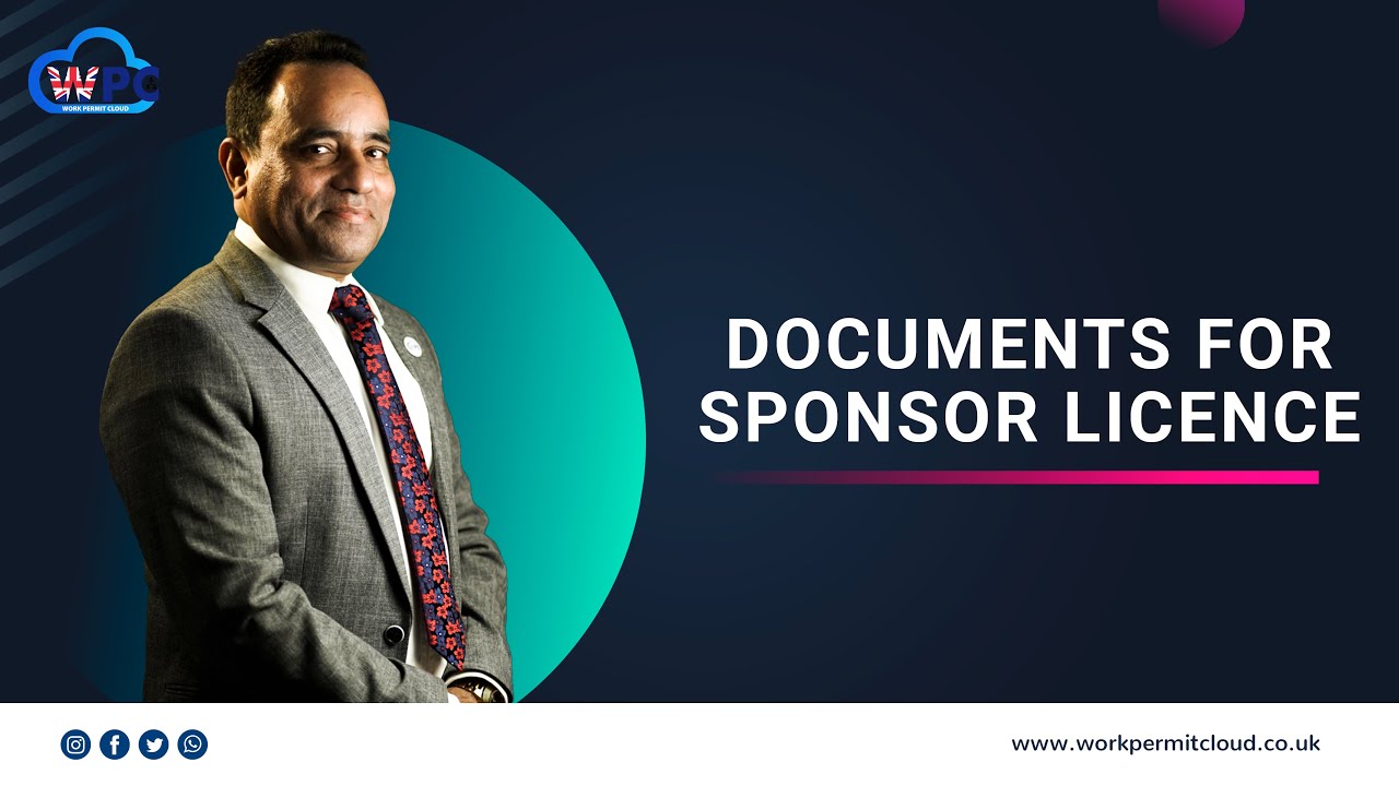 Documents for Sponsor Licence Application