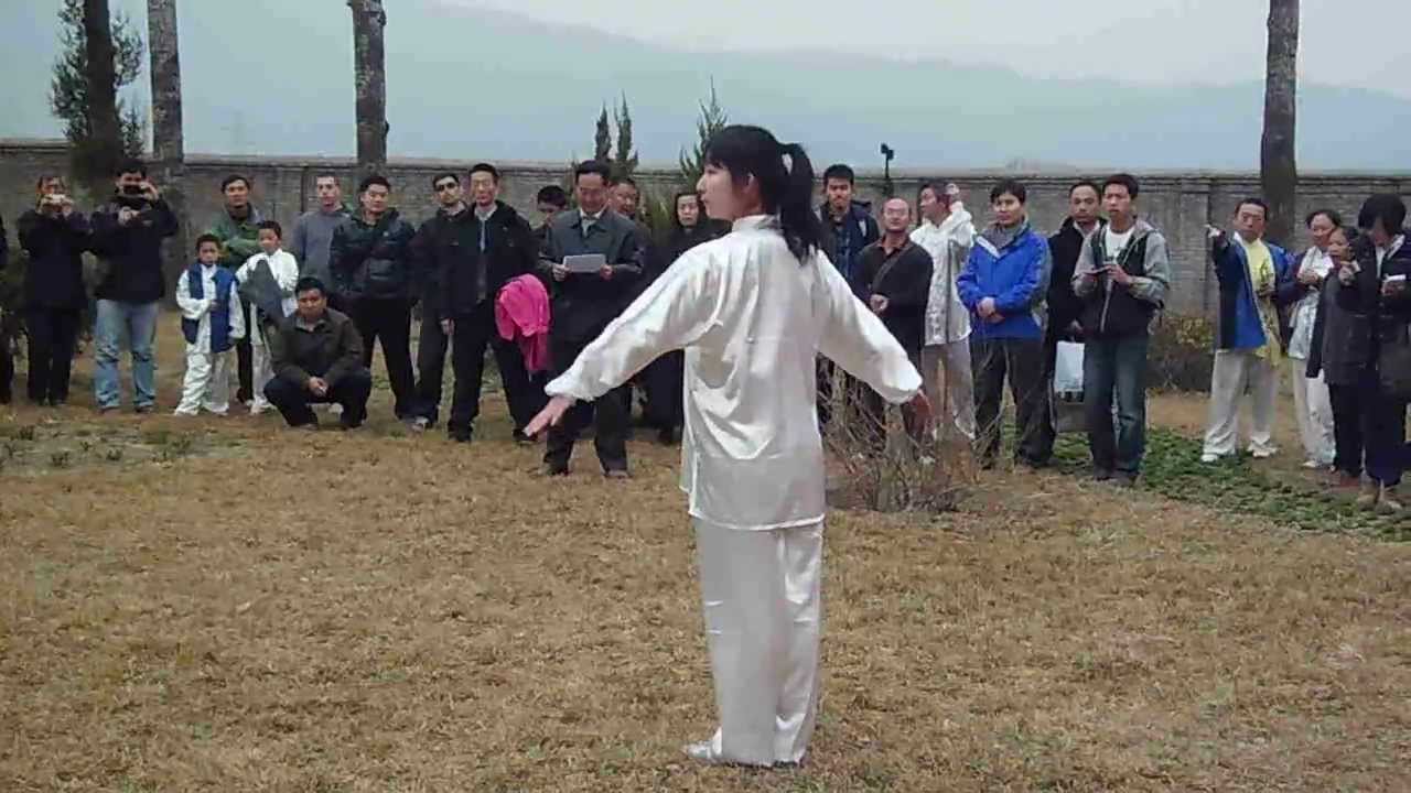 Bagua Girl 1 (Qingming Festival performance) -- 4/4/2013