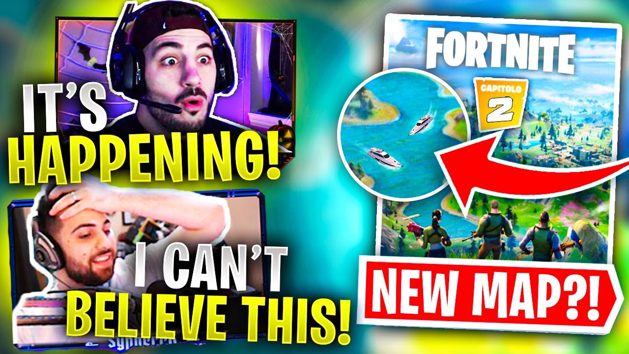 Reacting To The *LEAKED* Fortnite Season 11 Map! Ft. SypherPK
