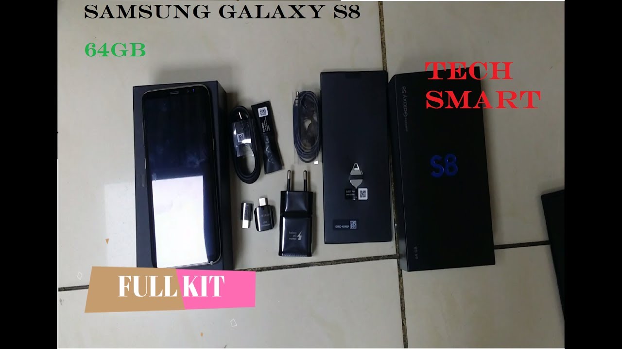 SAMSUNG GALAXY S8 (64GB) (G950FD) UNBOXING
