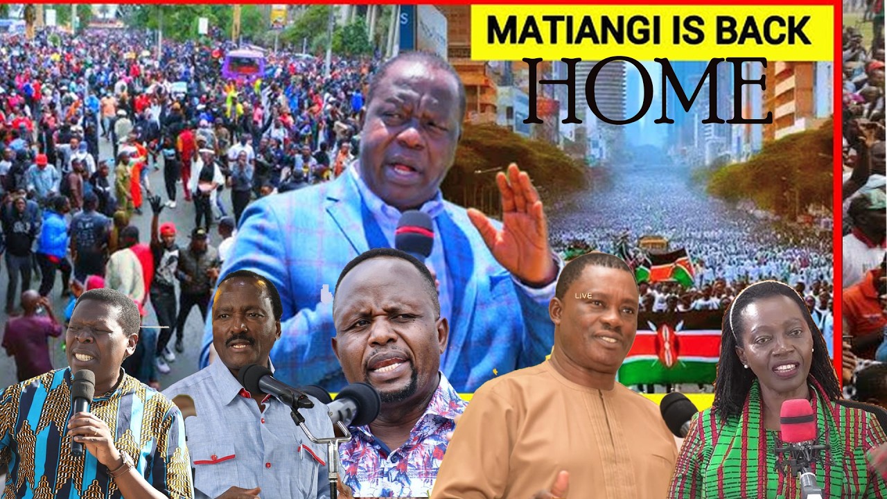 LIVE: UNITED ALTERNATIVE GOVT OF MATIANG'I, GACHAGUA, KALONZO & KARUA IN KISII ANNOUNCING CANDIDATE