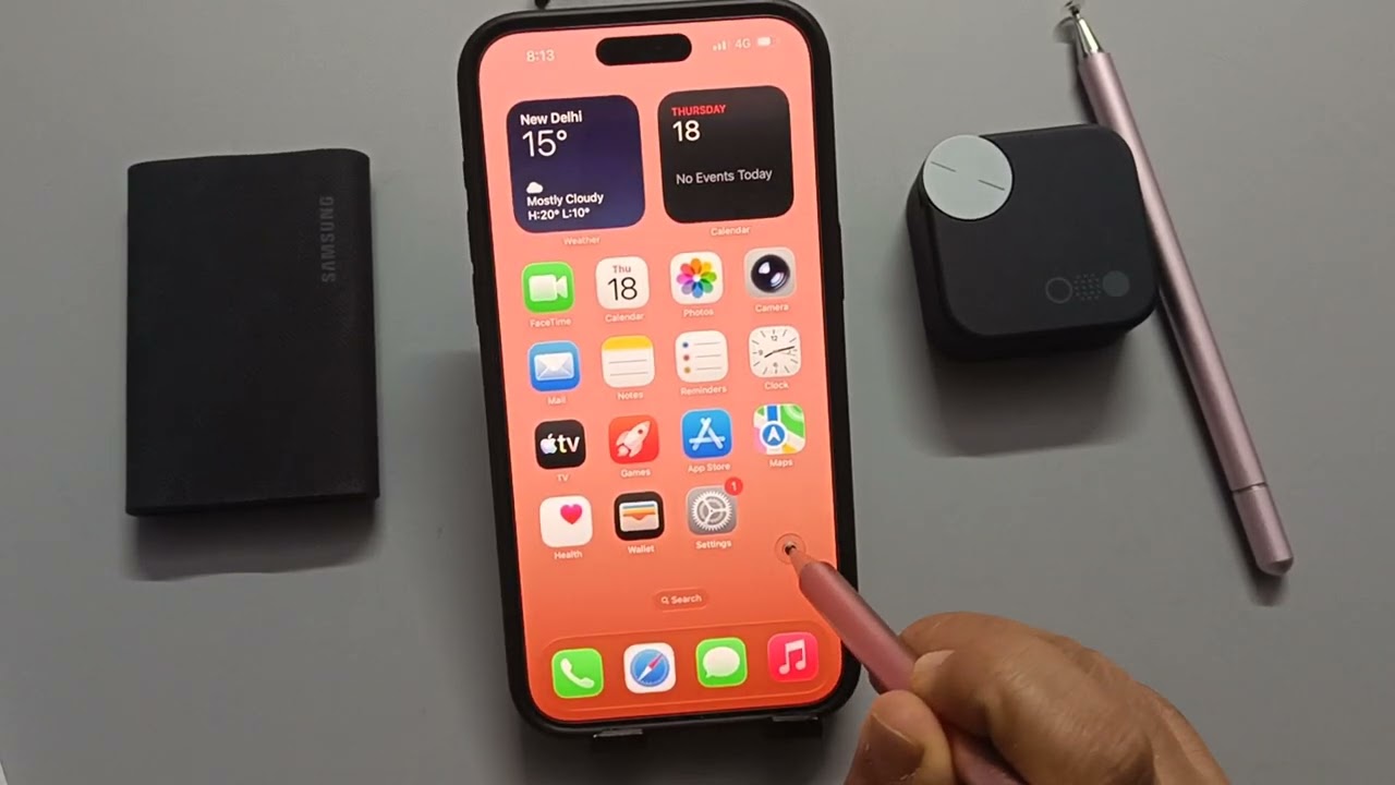 iPhone 17/Pro Max/Air | Как удалить названия значков приложений на iPhone 17 для чистого домашнег...