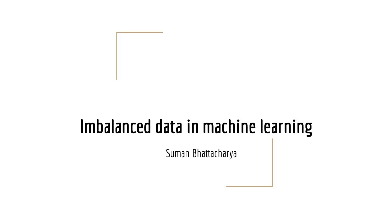 Imbalanced Data in Machine Learning
