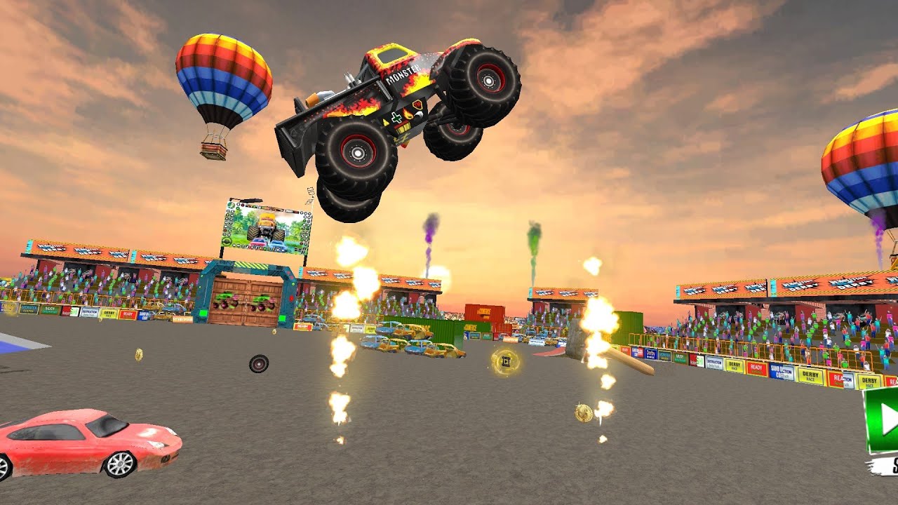 Monster Truck Madness ShowUltimate Monster Truck BattleExtreme Monster Truck Arena Actio