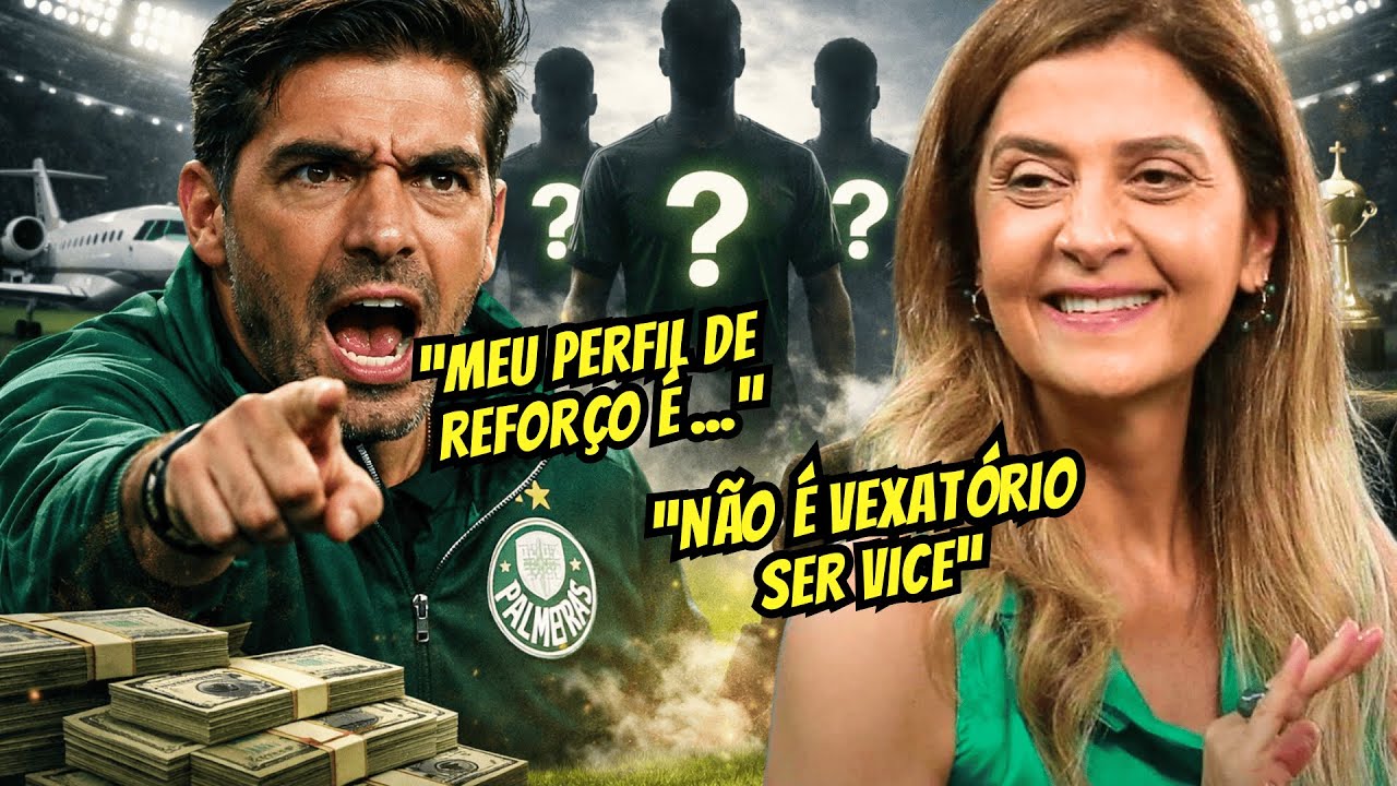 SURPREENDEU? LEILA E ABEL SOLTAM O VERBO SOBRE CONTRATAÇÕES DO PALMEIRAS!