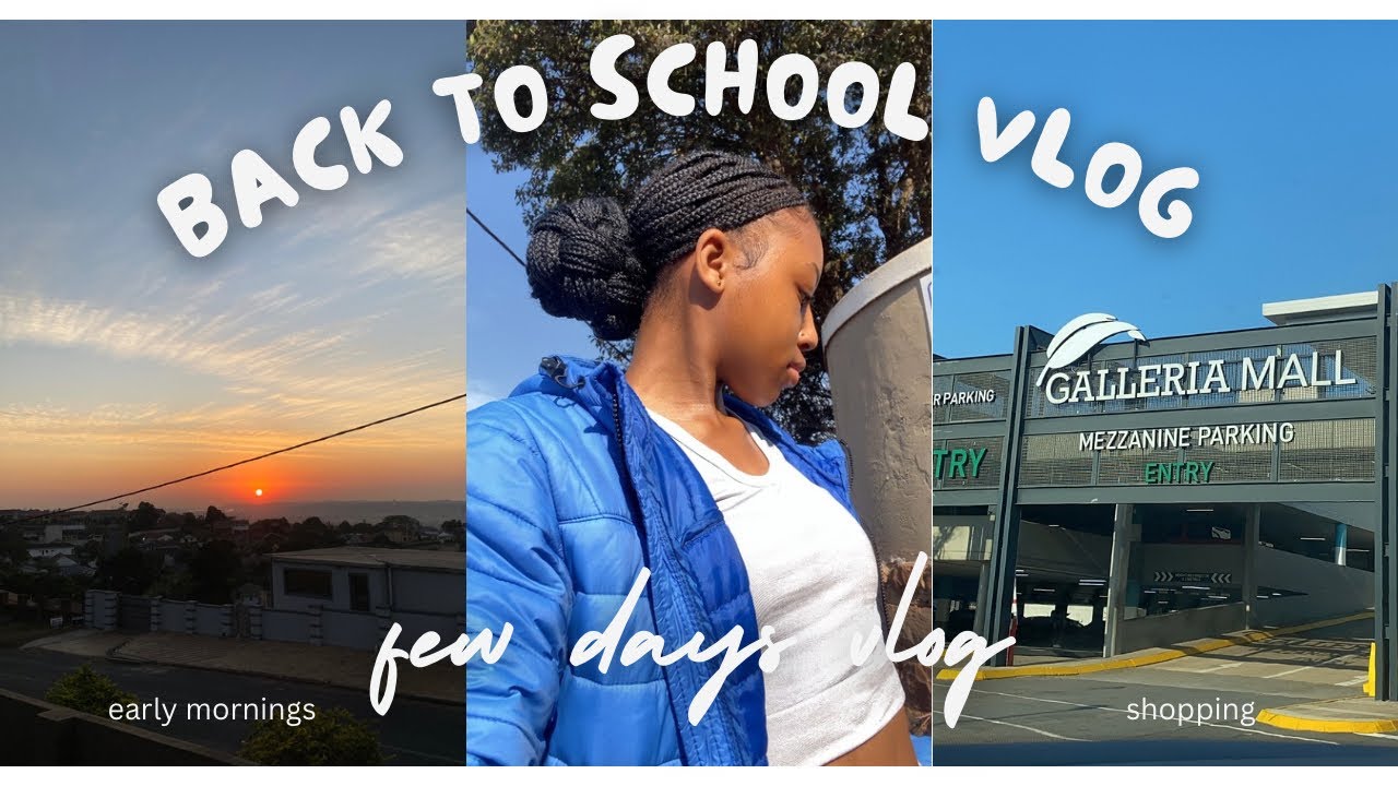 BACK TO SCHOOL VLOG | school days, homework, shopping, doctor visit,etc 📓🤍