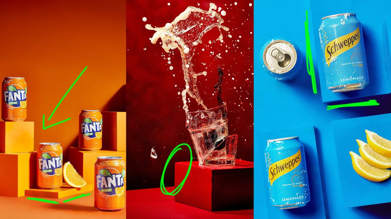 Product Photography Backgrounds and props for Food and Drink