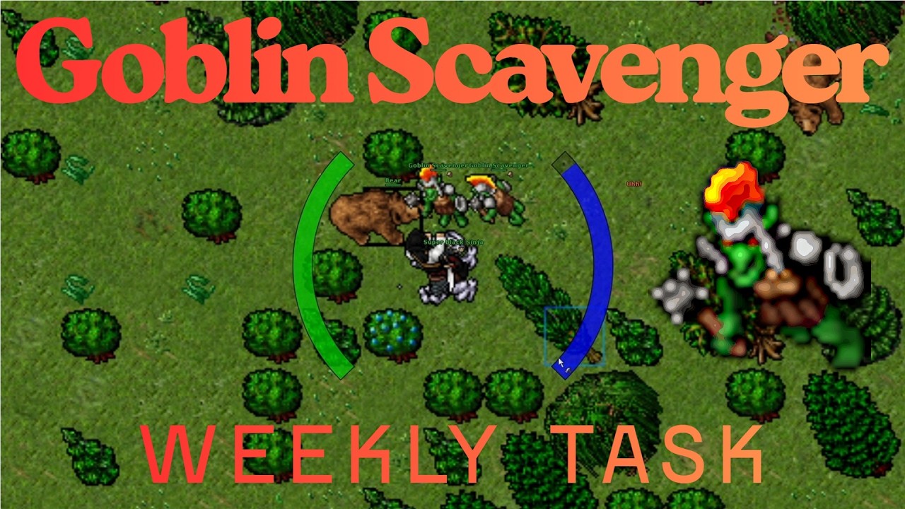 Tibia Goblin Scavenger Femor Hills Weekly Task Bestiary #tibia #tibia2026 #weeklytask #tibiaglobal