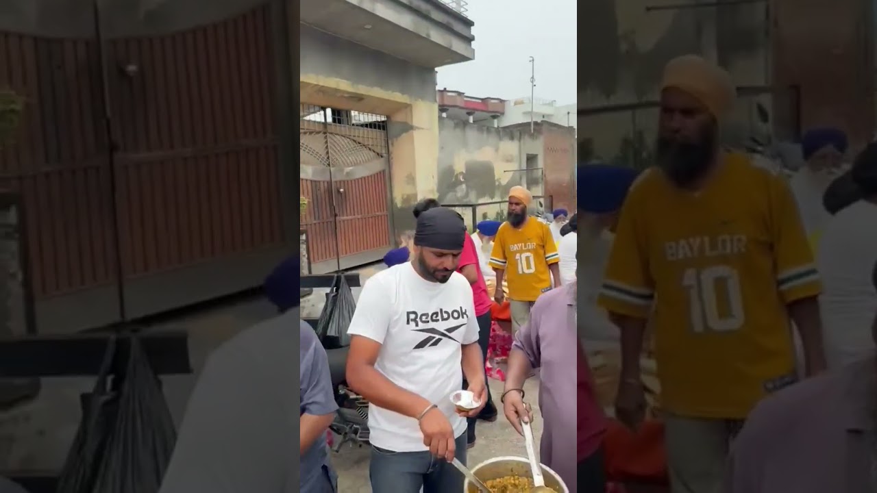 langar in Bala chak Tarn Taran road