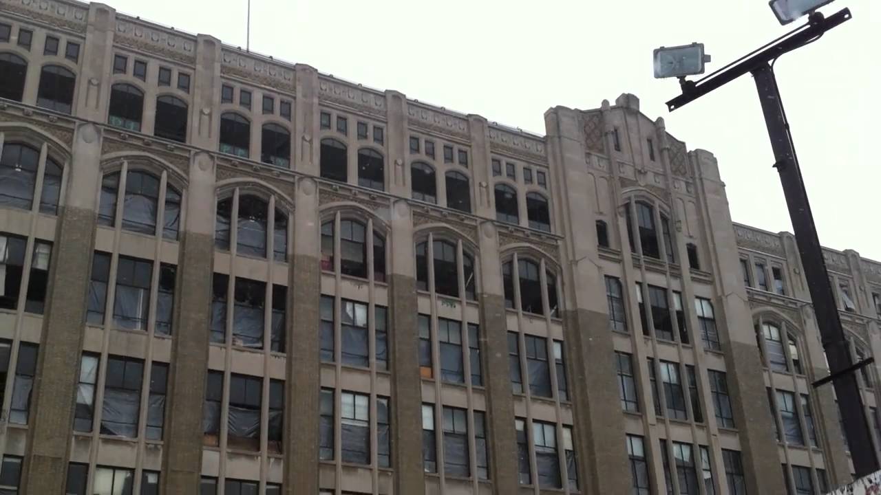 Jay Scott visits The Old Cass Technical HS...