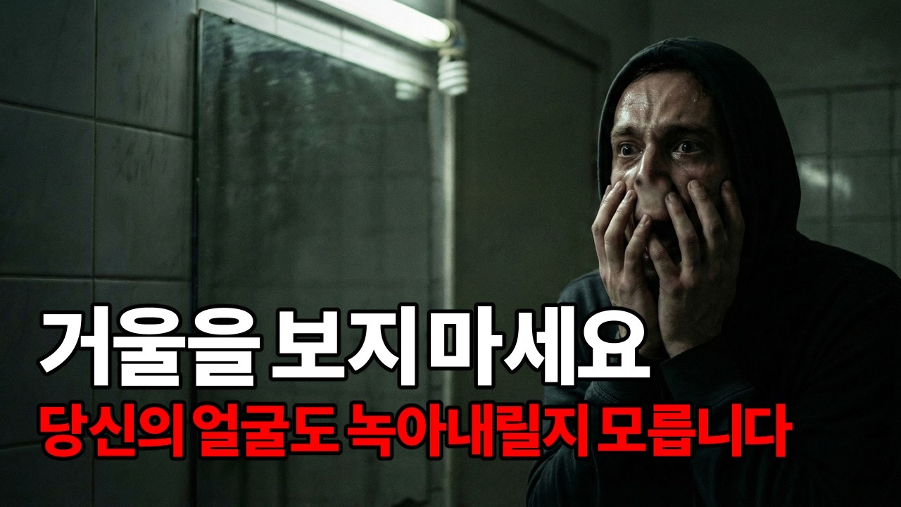 [괴담 라디오] 절대 보지 마세요. 0.1초라도 눈이 마주치면 당신의 얼굴이 사라집니다