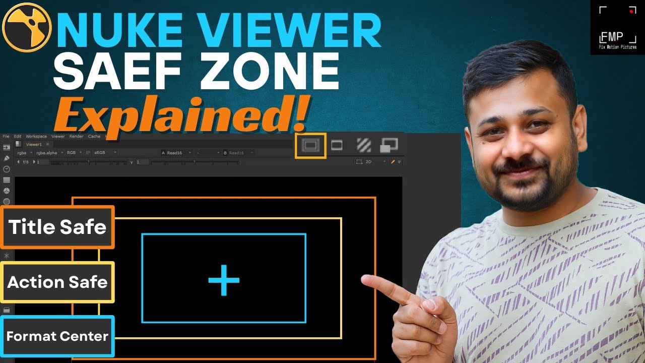 [Nuke Course Beginner] CH-16 | Safe Zones in Nuke Explained for Beginners